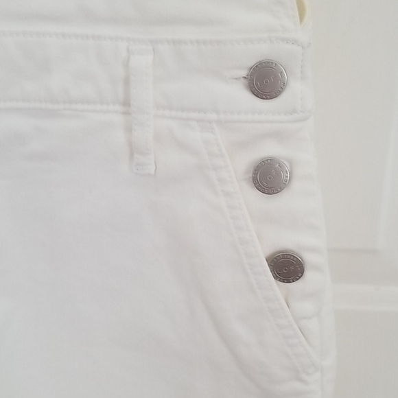 LOFT White Denim Overalls - NWT - Picture 6 of 13